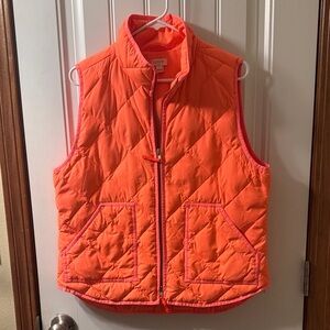 J. Crew Bright Orange Vest